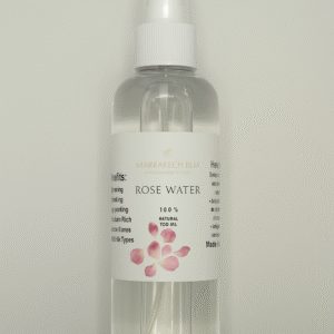 Moroccan rose water toner