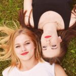 blonde, brown hair, girls, women, portrait, friends, makeup, women, women, women, women, women, friends, friends, friends