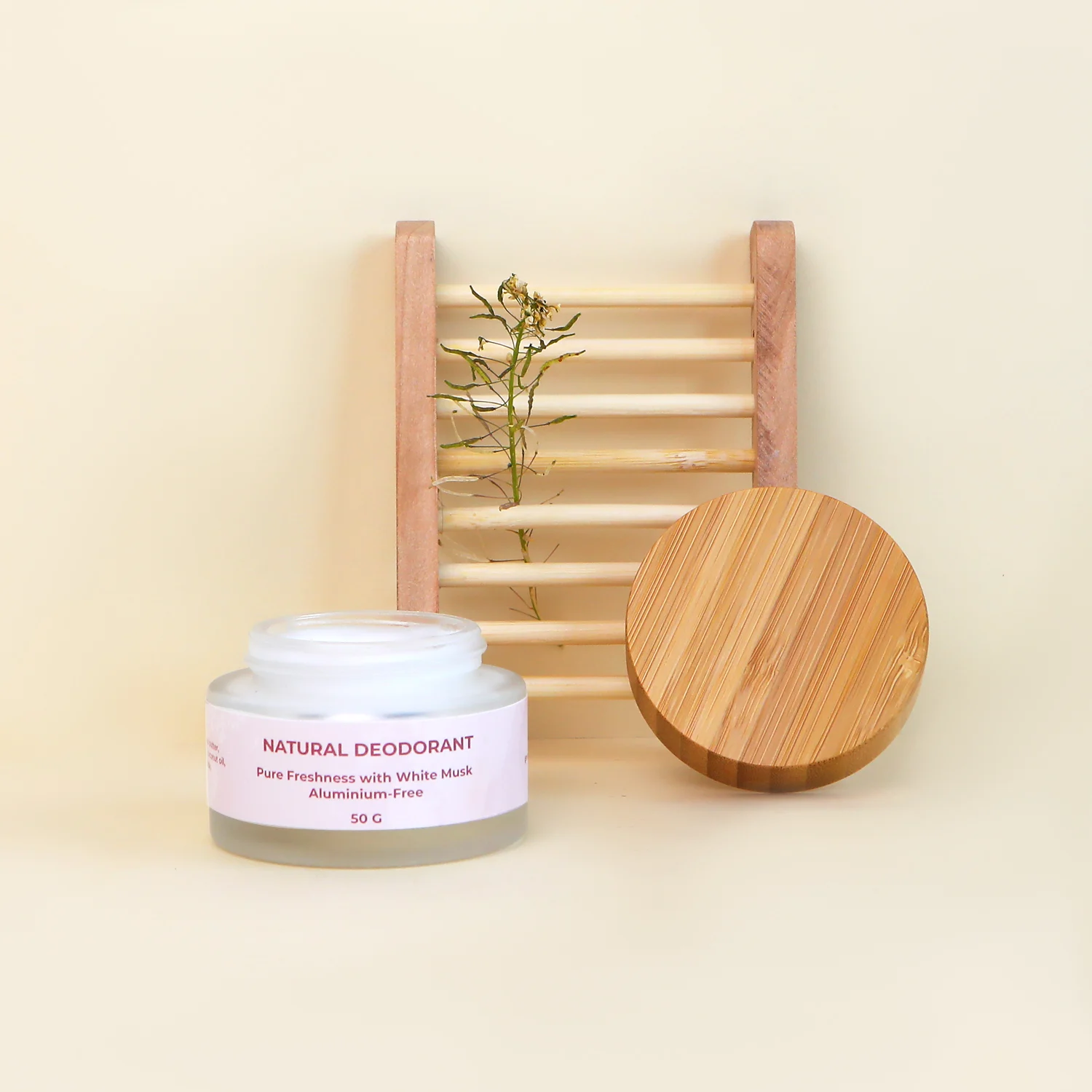 Natural Deodorant – White Musk | Aluminium-Free Freshness 50g