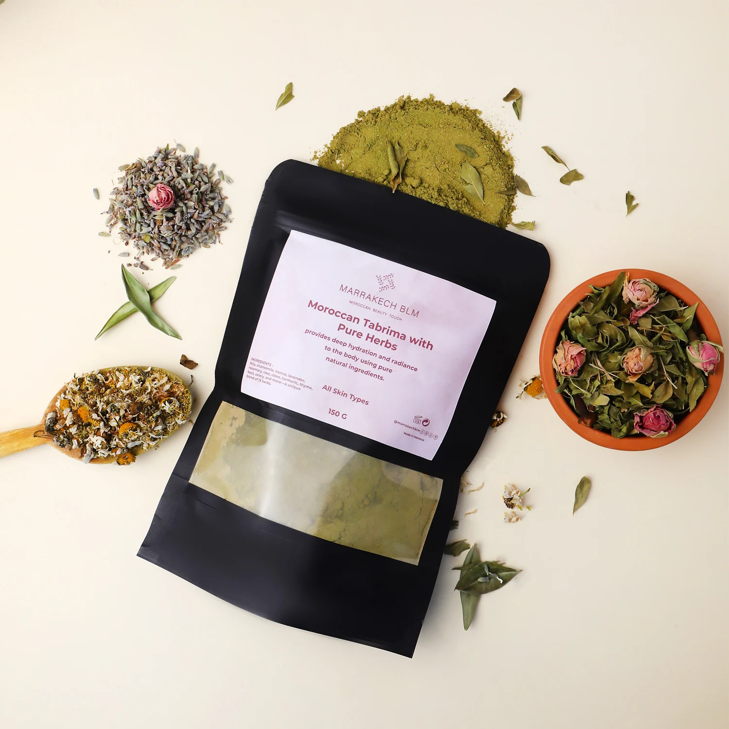 Moroccan Tabrima with Pure Herbs | 150g - Image 2